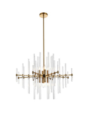 Elegant Lighting - 2502D31SG - Eight Light Pendant - Sienna - Gold