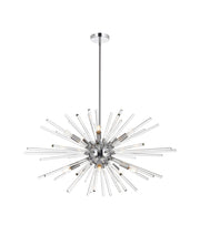 Elegant Lighting - 2502D36C - Ten Light Pendant - Sienna - Chrome