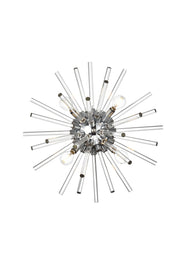 Elegant Lighting - 2502W18C - Four Light Wall Sconce - Sienna - Chrome