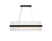 Elegant Lighting - 3000G42BK - 24 Light Pendant - Dallas - Black