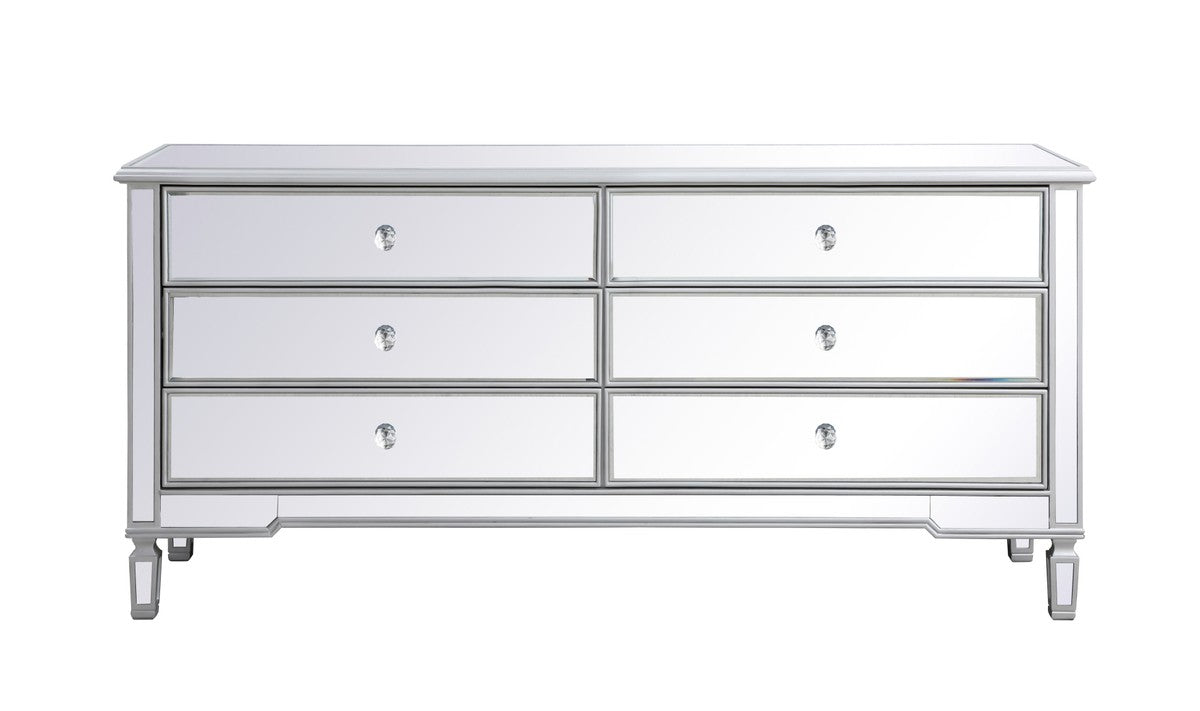 Elegant Lighting - MF63672S - Chest - Contempo - antique silver