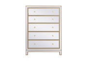 Elegant Lighting - MF72026G - Cabinet - Reflexion - Gold