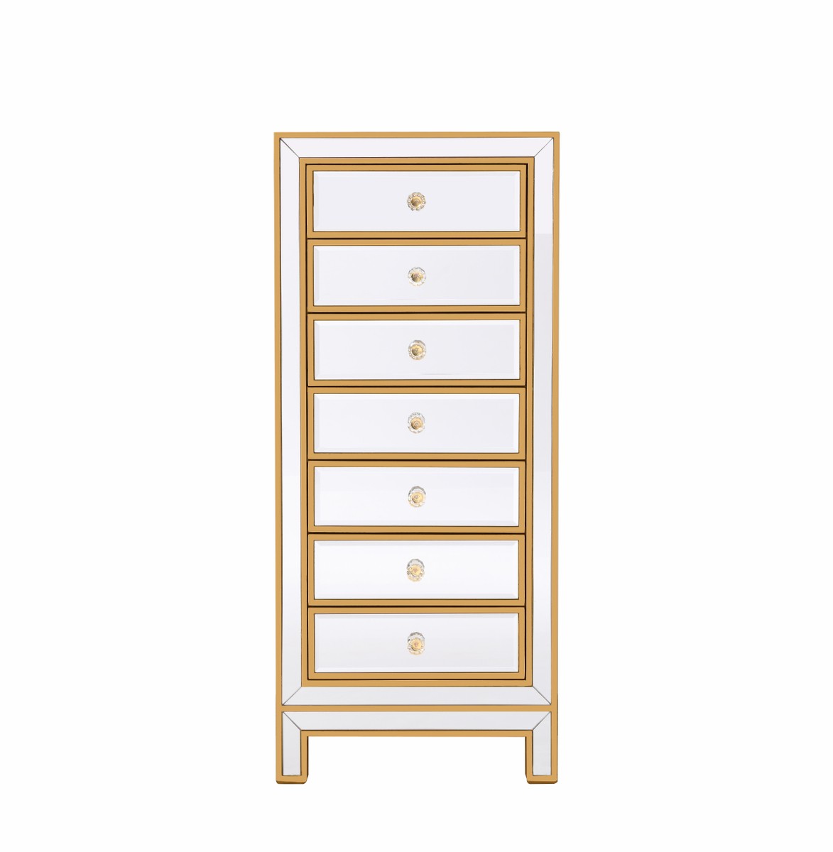 Elegant Lighting - MF72047G - Lingerie Chest - REFLEXION - Antique gold