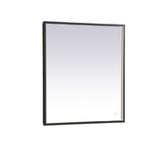 Elegant Lighting - MRE62730BK - LED Mirror - Pier - Black