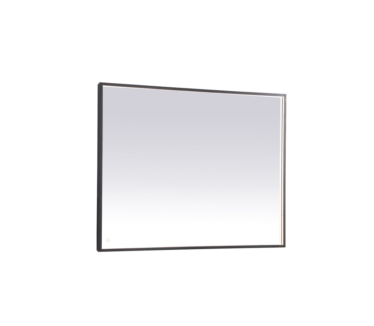 Elegant Lighting - MRE63648BK - LED Mirror - Pier - Black