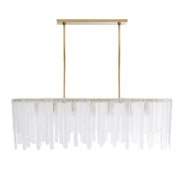 Arteriors - 89065 - Seven Light Chandelier - Leighton - Clear