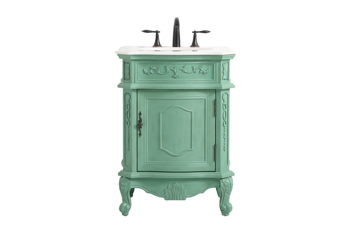 Elegant Lighting - VF-1031VM - Vanity Sink Set - Berkshire - vintage mint