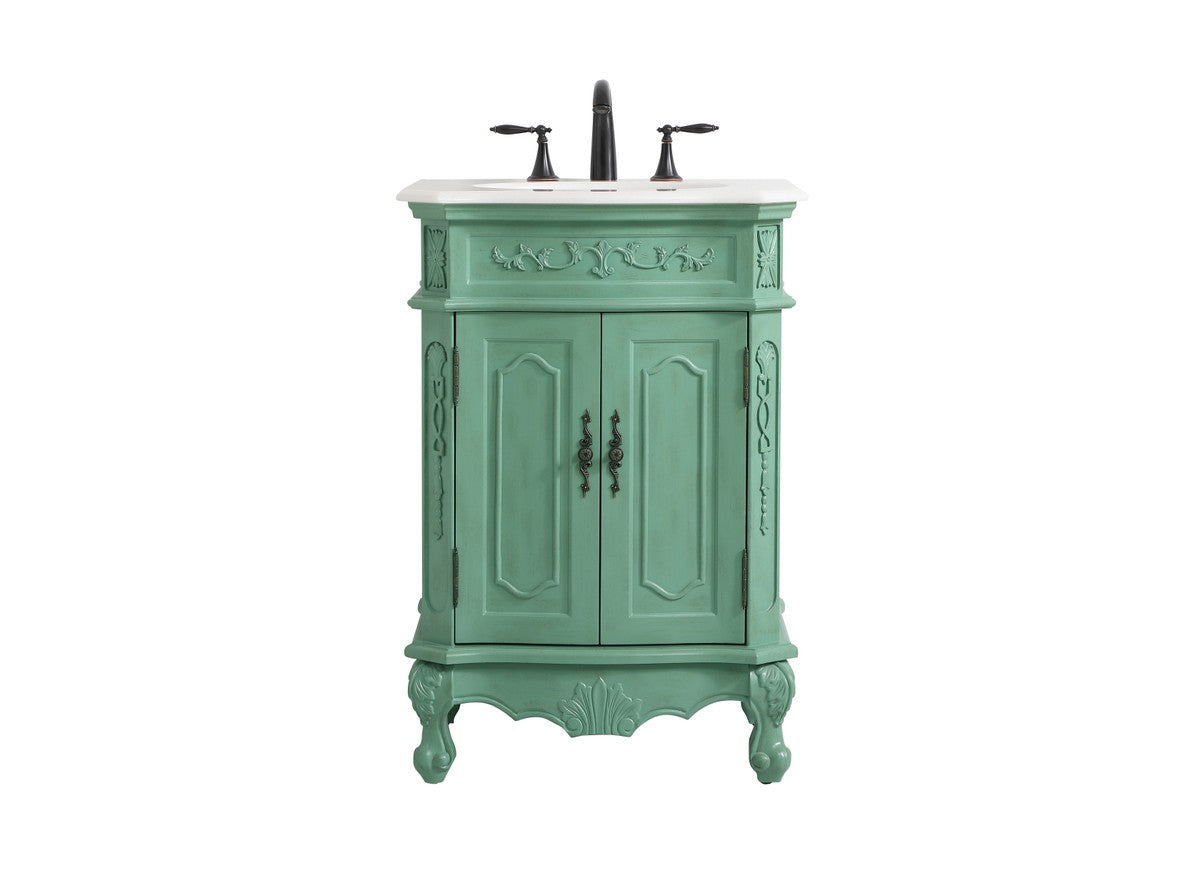 Elegant Lighting - VF10124VM - Vanity Sink Set - Danville - vintage mint