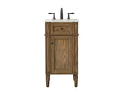 Elegant Lighting - VF12518DW - Single Bathroom Vanity - Park Avenue - driftwood
