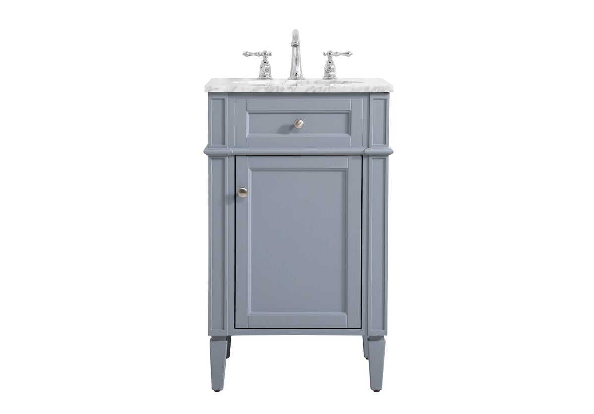 Elegant Lighting - VF12521GR - Single Bathroom Vanity - Park Avenue - grey