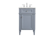 Elegant Lighting - VF12521GR - Single Bathroom Vanity - Park Avenue - grey