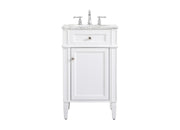 Elegant Lighting - VF12521WH - Single Bathroom Vanity - Park Avenue - white
