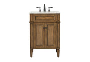Elegant Lighting - VF12524DW - Single Bathroom Vanity - Park Avenue - driftwood