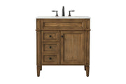Elegant Lighting - VF12532DW - Single Bathroom Vanity - Park Avenue - driftwood