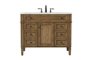 Elegant Lighting - VF12542DW - Single Bathroom Vanity - Park Avenue - driftwood