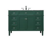Elegant Lighting - VF12548GN - Single Bathroom Vanity - Park Avenue - green