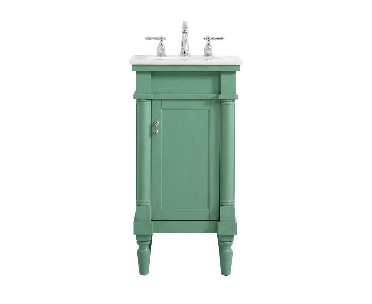 Elegant Lighting - VF13018VM - Vanity Sink Set - Lexington - vintage mint