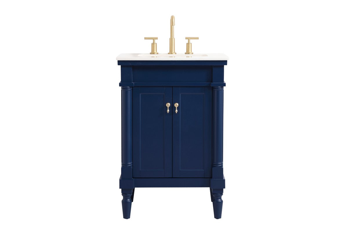 Elegant Lighting - VF13024BL - Vanity Sink Set - Lexington - blue