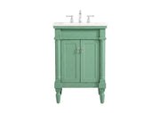 Elegant Lighting - VF13024VM - Vanity Sink Set - Lexington - vintage mint