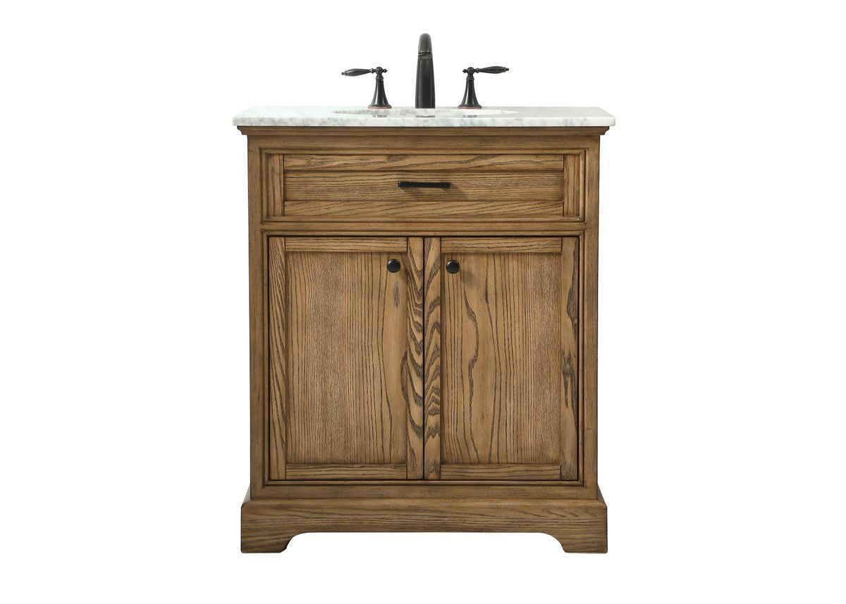 Elegant Lighting - VF15030DW - Single Bathroom Vanity - Americana - driftwood