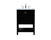 Elegant Lighting - VF16424BK - Vanity Sink Set - Theo - black