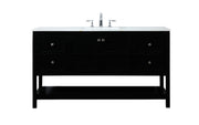 Elegant Lighting - VF16460BK - Vanity Sink Set - Theo - black
