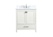Elegant Lighting - VF18830WH-BS - Vanity Sink Set - Irene - white