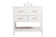 Elegant Lighting - VF19036WH - Vanity Sink Set - Sinclaire - white