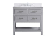 Elegant Lighting - VF19036GR-BS - Vanity Sink Set - Sinclaire - gray