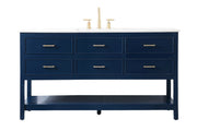 Elegant Lighting - VF19060BL - Vanity Sink Set - Sinclaire - blue