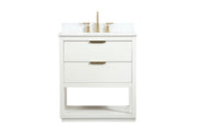 Elegant Lighting - VF19230WH-BS - Vanity Sink Set - Larkin - white