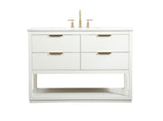 Elegant Lighting - VF19248WH - Vanity Sink Set - Larkin - white