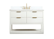 Elegant Lighting - VF19248WH-BS - Vanity Sink Set - Larkin - white
