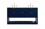 Elegant Lighting - VF19260DBL - Vanity Sink Set - Larkin - Blue