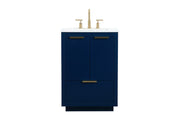 Elegant Lighting - VF19424BL - Vanity Sink Set - Blake - blue