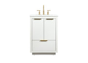 Elegant Lighting - VF19424WH - Vanity Sink Set - Blake - white