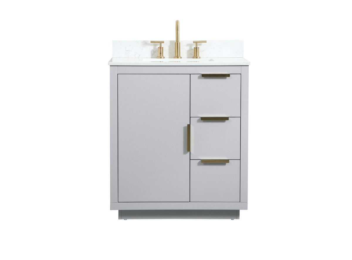 Elegant Lighting - VF19430GR-BS - Vanity Sink Set - Blake - grey