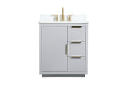 Elegant Lighting - VF19430GR-BS - Vanity Sink Set - Blake - grey