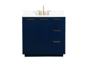 Elegant Lighting - VF19436BL-BS - Vanity Sink Set - Blake - Blue