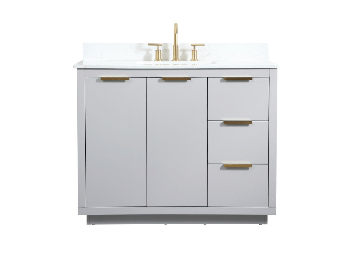 Elegant Lighting - VF19442GR-BS - Vanity Sink Set - Blake - grey
