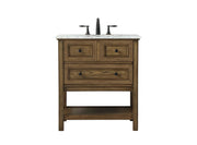 Elegant Lighting - VF27030DW - Single Bathroom Vanity - Metropolis - driftwood