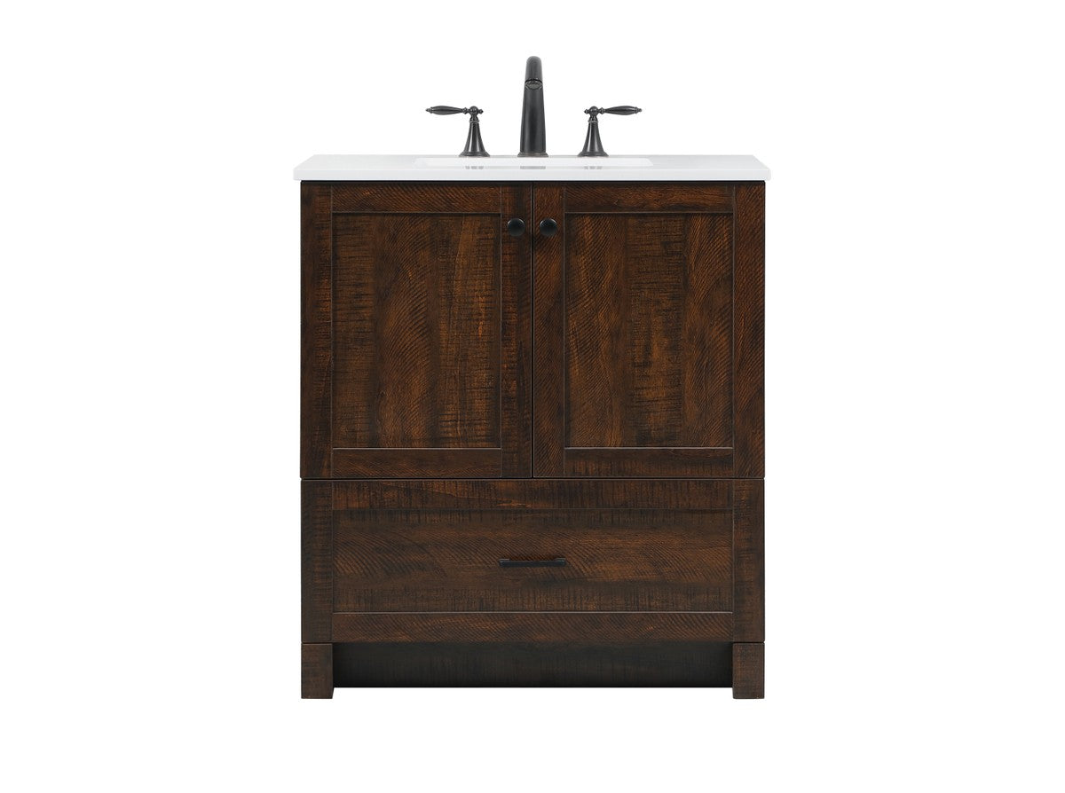 Elegant Lighting - VF2830EX - Single Bathroom Vanity - Soma - expresso