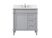 Elegant Lighting - VF31832GR-BS - Single Bathroom Vanity - Bennett - grey