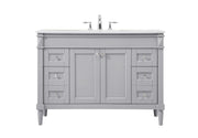 Elegant Lighting - VF31848GR - Single Bathroom Vanity - Bennett - grey