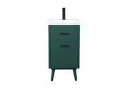 Elegant Lighting - VF41018MGN - Vanity Sink Set - Boise - Green
