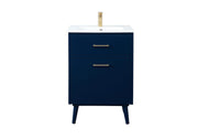 Elegant Lighting - VF41024MBL - Vanity Sink Set - Boise - Blue