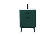 Elegant Lighting - VF41024MGN - Vanity Sink Set - Boise - Green