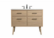 Elegant Lighting - VF41042MW - Single Bathroom Vanity - Boise - Mango Wood