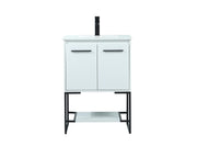 Elegant Lighting - VF42524MWH - Vanity Sink Set - Sloane - White