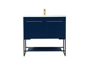 Elegant Lighting - VF42536MBL - Vanity Sink Set - Sloane - Blue